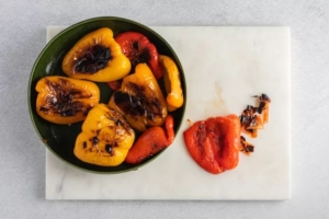 Oven roasted peppers