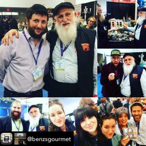 A collage of photos with two men and one man in a hat