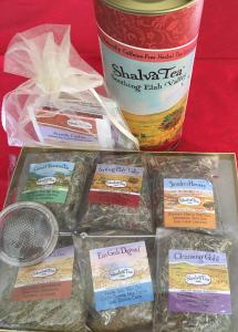 A table with several different types of food on it.