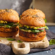 Black bean burgers