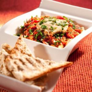 A close up of food in a container