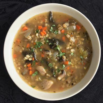 Mushroom Barley Soup