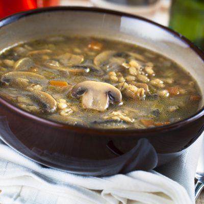 Mushroom Barley soup