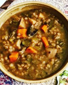 mushroom barley soup