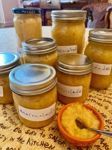 Reduced sugar citrus marmalade