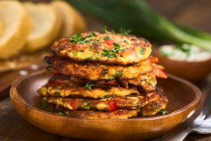 Kimchi latkas