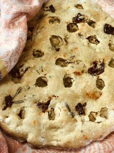 A close up of some food on a plate