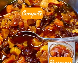 Dried fruit compote