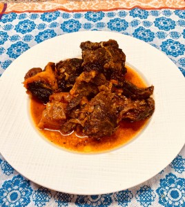 Homemade meatballs in tomato sauce