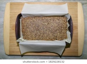 A box of food that is on the floor.