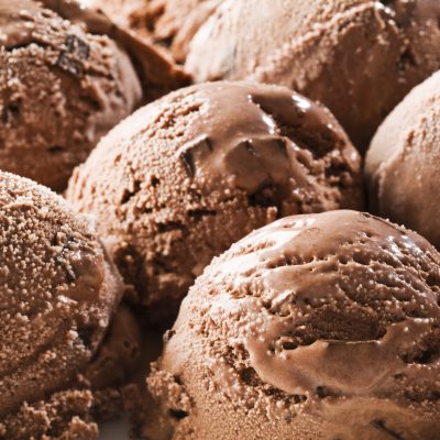 Chocolate Chickpea Ice Cream