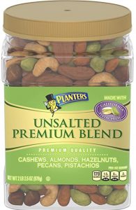 A jar of peanuts with the word panzo on it.