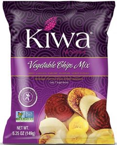 A bag of vegetable chips mix.