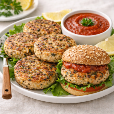 Salmon Burgers