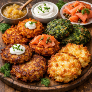 Assorted Latkas