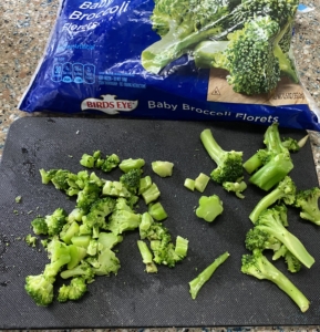 Frozen broccoli