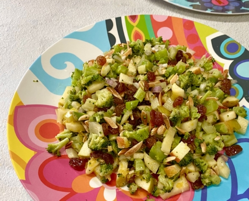 Broccoli Waldorf Salad