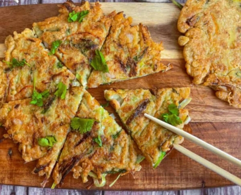 Asian Vegetable Pancakes